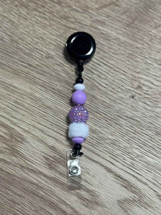 Badge Houder Paars