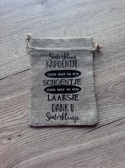 Pepernoten zakje (sinterklaas kapoentje)